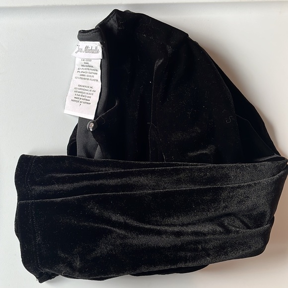 Silver and black formal dress with velvet shrug jacket (girls) - Picture 7 of 7